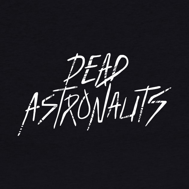 Dead Astronauts Alternate Logo (White) by deadastronauts